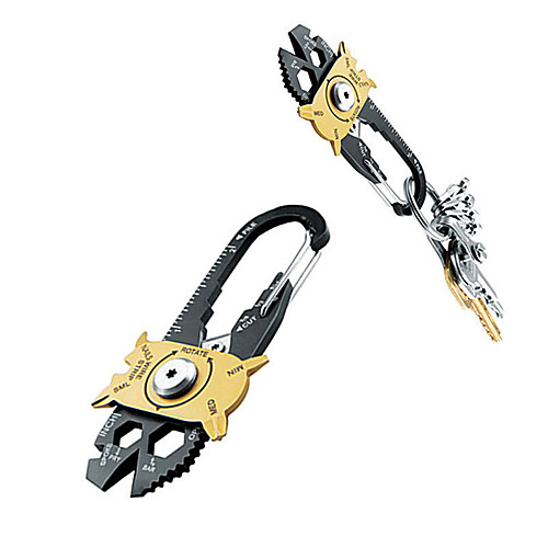 

20-in-1 wheel multi-function combination tool stainless steel wrench screwdriver EDC outdoor portable gadget