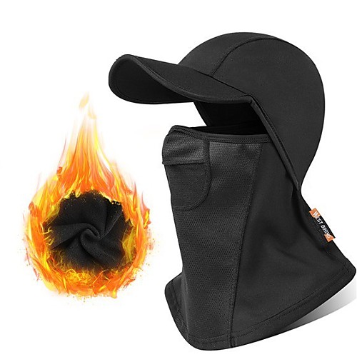 

Balaclava Patchwork Solid Color Windproof Sunscreen Warm Breathability Stretchy Bike / Cycling Black Grey Dark Gray Mesh Spandex Winter for Unisex Adults' Outdoor Exercise Bike / Cycling Patchwork