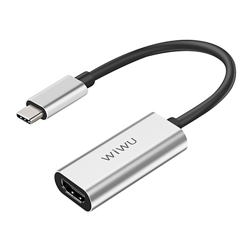 

WiWU High Speed Alpha HDMI-compatible USB 3.0 USB C to HDMI-compatible USB Hub 1 Ports For Windows, PC, Laptop