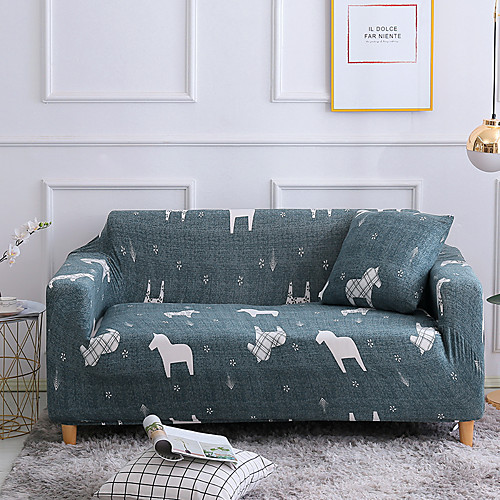 

2021 New Stylish Simplicity Print Sofa Cover Stretch Couch Slipcover Super Soft Fabric Retro Hot Sale Couch Cover