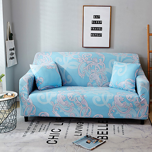 

2021 New Stylish Simplicity Print Sofa Cover Stretch Couch Slipcover Super Soft Fabric Retro Hot Sale Couch Cover