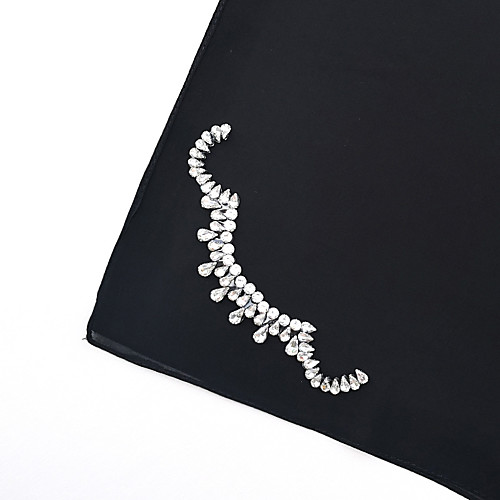 

Arabian Adults Women's Cosplay Hijab / Khimar For Party Halloween Chiffon Pearl Halloween Carnival Masquerade Scarf