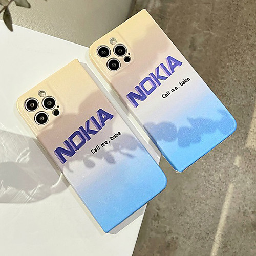 

Phone Case For Apple Back Cover iPhone 12 Pro Max 11 SE 2020 X XR XS Max 8 7 Shockproof Dustproof Color Gradient Graphic TPU