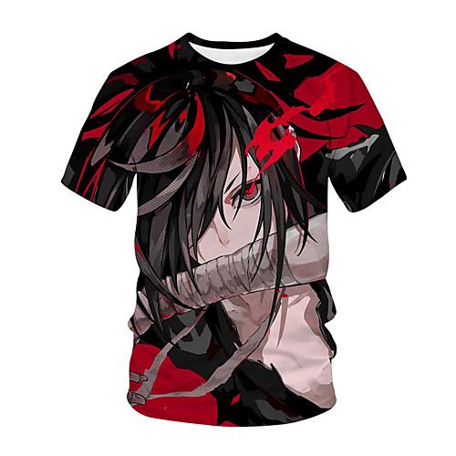 

Inspired by Dororo Cosplay Anime Cartoon 100% Polyester 3D Harajuku Graphic Kawaii T-shirt For Women's / Men's