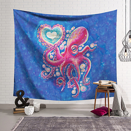 

Octopus Wall Tapestry Art Decor Blanket Curtain Hanging Home Bedroom Living Room Decoration Polyester