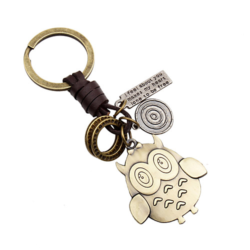

boutique cartoon owl keychain, one piece
