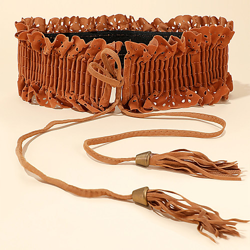 

Women's Skinny Belt Fabric Belt Solid Colored / Party