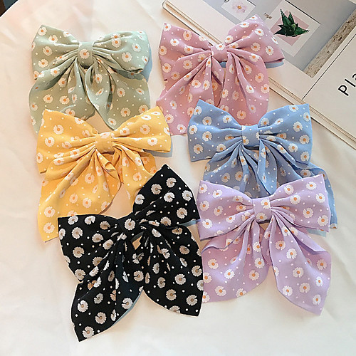 

Girls' college Japanese and Korean Style Bow Hairpin Simple Temperament Top Clip Student Hairpin Duckbill Clip 1 pieces