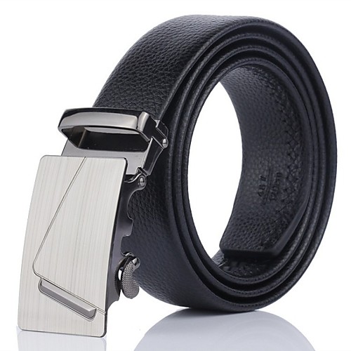 

Men's Wide Belt Office / Career Daily Wear As the Picture Belt Solid Color