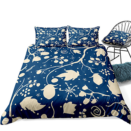 

Duvet Cover Sets 3 Piece Rayon / Polyester 3D Rainbow Reactive Print Bohemian Style