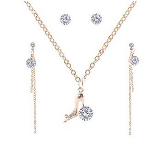 

Women's Charm Necklace Fashion Sweet Alloy Gold 50 cm Necklace Jewelry For Formal Birthday Party