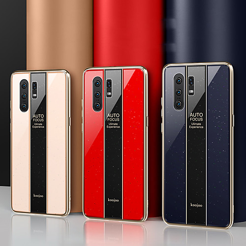 

Phone Case For Vivo Back Cover VIVO nex vivo Z6 Shockproof Dustproof Solid Colored Geometric Pattern TPU