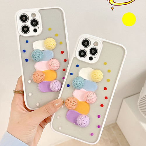 

Phone Case For Apple Back Cover iPhone 12 Pro Max 11 SE 2020 X XR XS Max 8 7 Shockproof Dustproof Graphic TPU