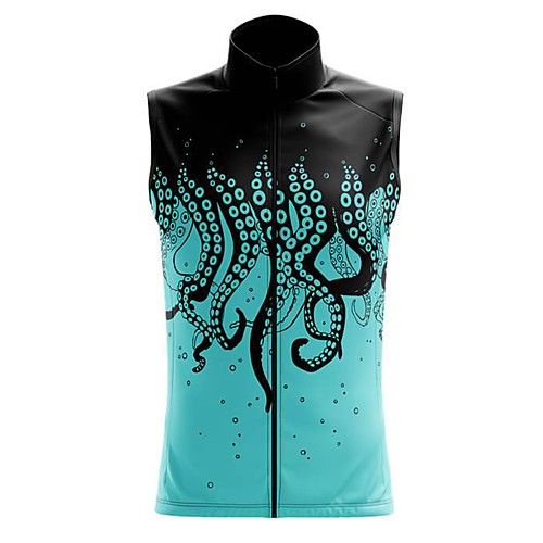 

21Grams Women's Sleeveless Cycling Jersey Summer Spandex Polyester Blue / Black Animal Bike Jersey Top Mountain Bike MTB Road Bike Cycling Breathable Back Pocket Sports Clothing Apparel / Stretchy