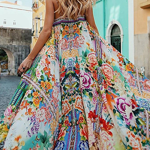 

Women's Cover Up Swim Dress Swimsuit As shown in the flower type Swimwear Bathing Suits New / Padless / Beach