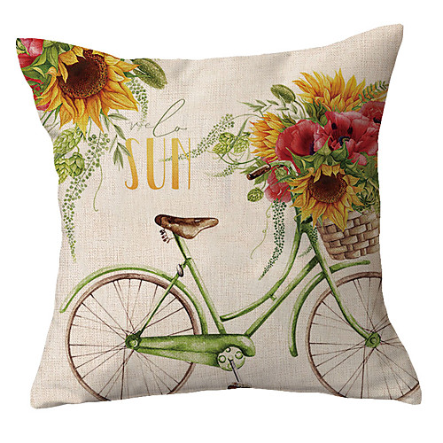 

Floral Double Side Cushion Cover 1PC Soft Decorative Square Throw Pillow Cover Cushion Case Pillowcase for Bedroom Livingroom Superior Quality Machine Washable Outdoor Cushion for Sofa Couch Bed Chair
