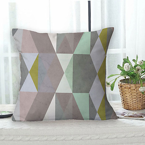 

Geometric Double Side Cushion Cover 1PC Soft Decorative Square Throw Pillow Cover Cushion Case Pillowcase for Bedroom Livingroom Superior Quality Machine Washable Outdoor Cushion for Sofa Couch Bed Chair