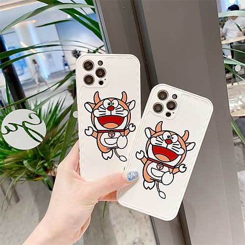 

Phone Case For Apple Back Cover iPhone 12 Pro Max 11 SE 2020 X XR XS Max 8 7 Shockproof Dustproof Cartoon Graphic TPU
