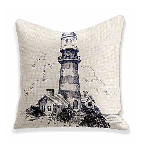 

Double Side Cushion Cover 1PC Faux Linen Soft Decorative Square Throw Pillow Cover Cushion Case Pillowcase for Sofa Bedroom Superior Quality Machine Washable