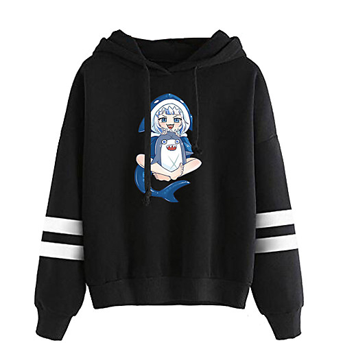 

Inspired by Gawr gura Natsu Dragneel Cosplay Costume Hoodie Polyester / Cotton Blend Graphic Printing Hoodie For Women's / Men's