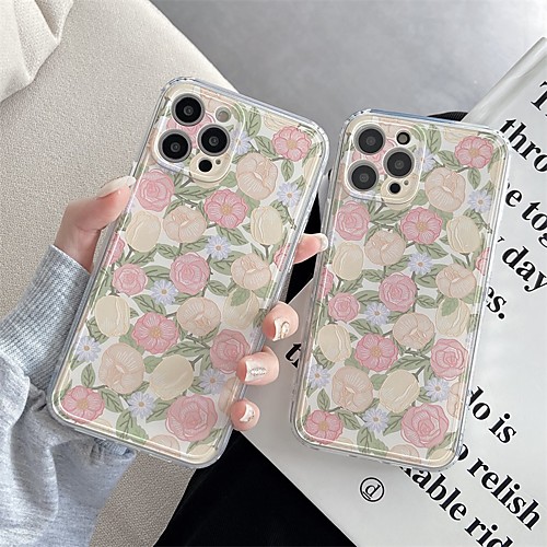 

Phone Case For Apple Back Cover iPhone 12 Pro Max 11 SE 2020 X XR XS Max 8 7 Shockproof Dustproof Cartoon TPU
