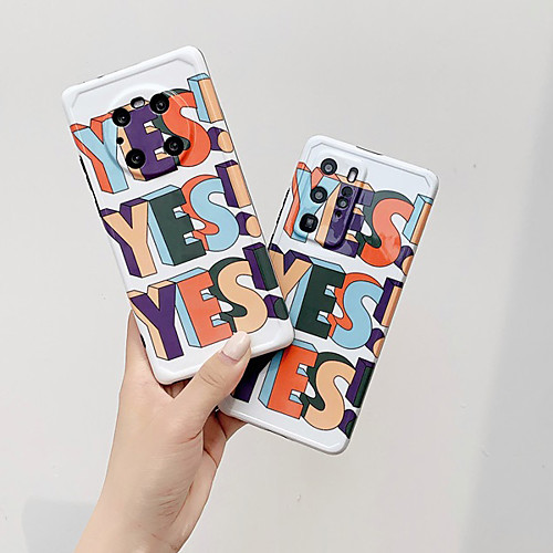 

Phone Case For Huawei Back Cover P40 P40 Pro P30 P30 Pro Mate 30 Mate 30 Pro nova 5 nova 5 pro Shockproof Dustproof Graphic TPU