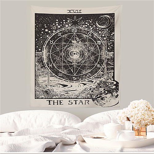 

Tarot Divination Wall Tapestry Art Decor Blanket Curtain Hanging Home Bedroom Living Room Decoration Mysterious Bohemian