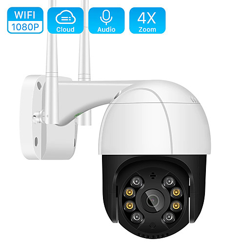 

1080P PTZ Wifi IP Camera 4X Digital Zoom AI Human Detect Wireless Camera Outdoor H.265 P2P ONVIF Audio 3MP Security CCTV Camera