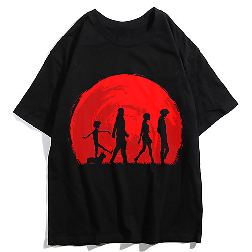 

Inspired by Cowboy Bebop Cosplay Anime Cartoon Polyester / Cotton Blend Print Harajuku Graphic Kawaii T shirt For Women's / Men's