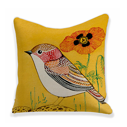 

Double Side Cushion Cover 1PC Faux Linen Soft Decorative Square Throw Pillow Cover Cushion Case Pillowcase for Sofa Bedroom Superior Quality Machine Washable Outdoor Cushion for Sofa Couch Bed Chair
