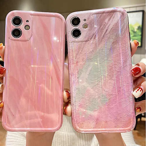 

Phone Case For Apple Back Cover iPhone 12 Pro Max 11 SE 2020 X XR XS Max 8 7 Shockproof Dustproof Color Gradient TPU