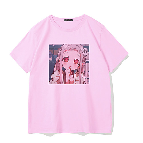 

Inspired by Toilet Bound Hanako kun Hanako kun Anime Cartoon Polyester / Cotton Blend Print Harajuku Graphic Kawaii T-shirt For Women's / Men's
