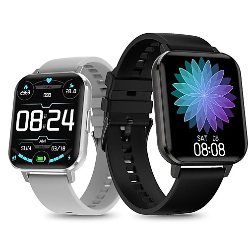 

DT NO.1 DTX Smartwatch Fitness Running Watch Bluetooth IP68 Waterproof Touch Screen Heart Rate Monitor ECGPPG Stopwatch Pedometer 38mm Watch Case for Android iOS Men Women / Sports / Call Reminder