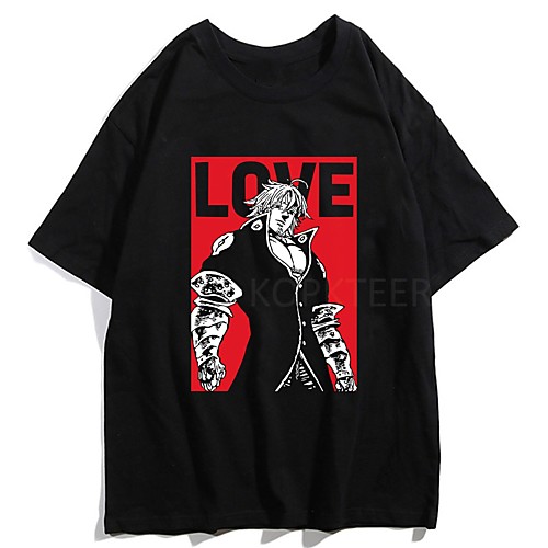 

Inspired by The Seven Deadly Sins Cosplay Anime Cartoon Polyester / Cotton Blend Print Harajuku Graphic Kawaii T-shirt For Women's / Men's