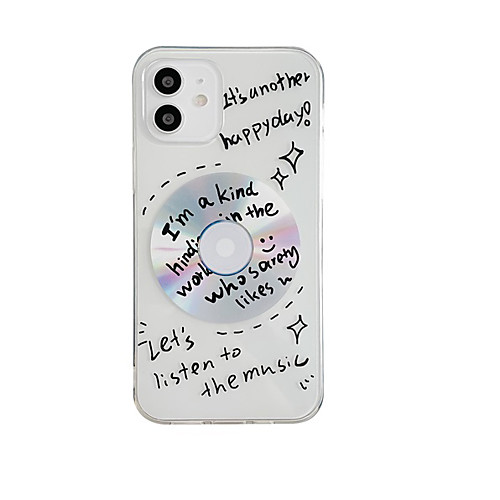 

Phone Case For Apple Back Cover iPhone 12 Pro Max 11 SE 2020 X XR XS Max 8 7 Shockproof Dustproof Graphic Transparent TPU