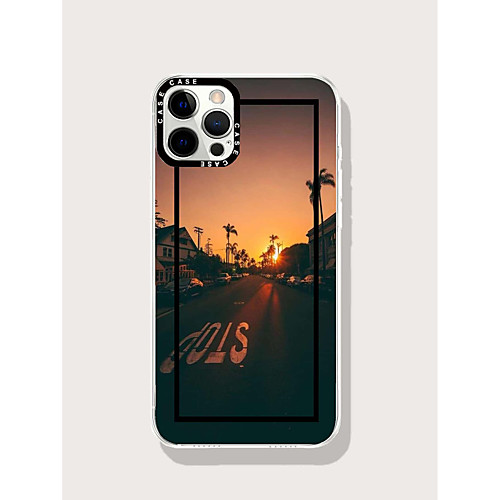 

Phone Case For Apple Back Cover iPhone 12 Pro Max 11 SE 2020 X XR XS Max 8 7 Shockproof Dustproof Scenery TPU