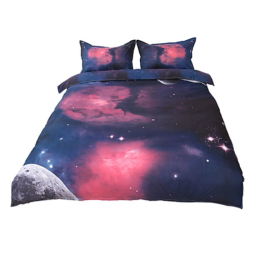 

3-Piece Duvet Cover Set Hotel Bedding Sets Comforter Cover with Soft Lightweight Microfiber Include 1 Duvet Cover 2 Pillowcases for Double/Queen/King(1 Pillowcase for Twin/Single)