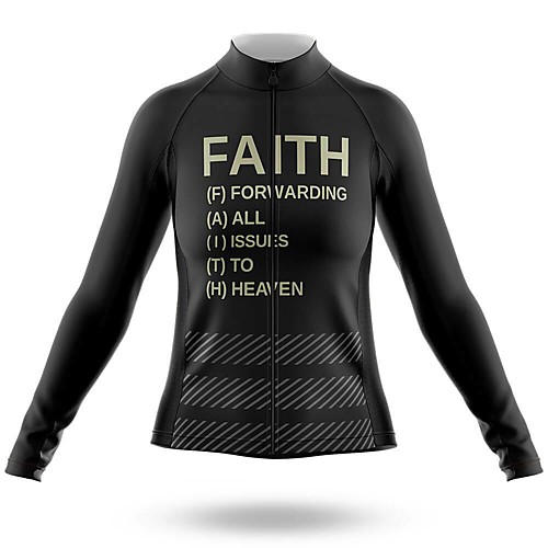 

21Grams Women's Long Sleeve Cycling Jersey Spandex Black Stripes Bike Top Mountain Bike MTB Road Bike Cycling Quick Dry Moisture Wicking Sports Clothing Apparel / Stretchy / Athleisure