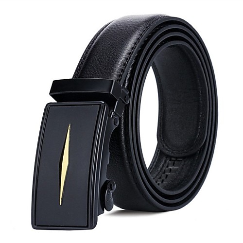 

Men's Wide Belt Office / Career Daily Wear As the Picture Belt Solid Color