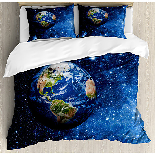 

3-Piece Duvet Cover Set Hotel Bedding Sets Comforter Cover with Soft Lightweight Microfiber Include 1 Duvet Cover 2 Pillowcases for Double/Queen/King(1 Pillowcase for Twin/Single)