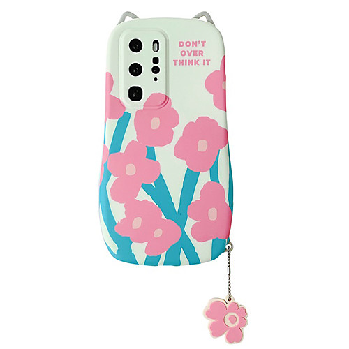 

Phone Case For Huawei Back Cover P40 P40 Pro Mate 40 Mate 40 Pro Mate 30 Mate 30 Pro Shockproof Dustproof Flower TPU