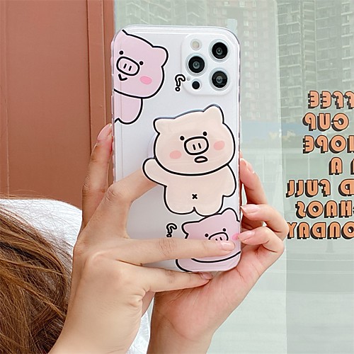 

Phone Case For Apple Back Cover iPhone 12 Pro Max 11 SE 2020 X XR XS Max 8 7 Shockproof Dustproof Animal TPU