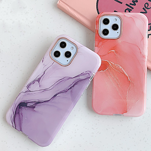 

Marble Stone Texture Phone Case For iPhone 12 Pro Max 11 SE 2020 X XR XS Max 8 7 Shockproof Dustproof Soft TPU Back Cover
