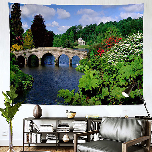 

Landscape Wall Tapestry Art Decor Blanket Curtain Hanging Home Bedroom Living Room Decoration Polyester