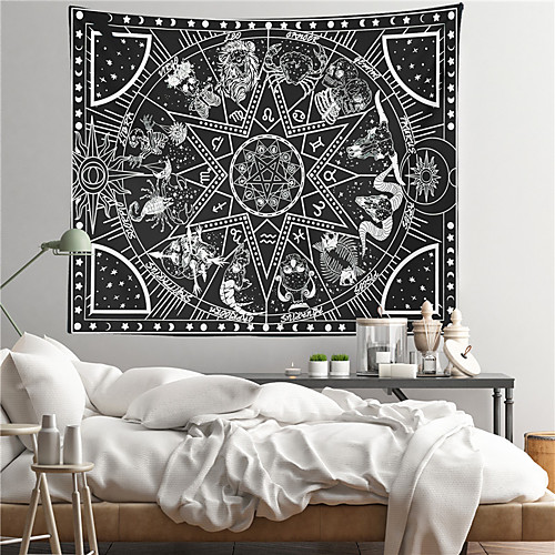 

Tarot Divination Wall Tapestry Art Decor Blanket Curtain Hanging Home Bedroom Living Room Decoration Mysterious Bohemian