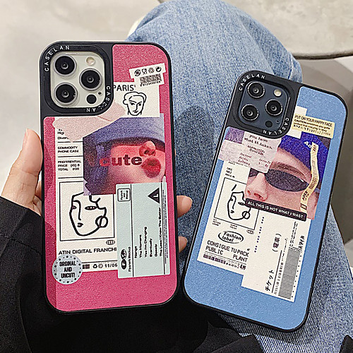 

Phone Case For Apple Back Cover iPhone 12 Pro Max 11 SE 2020 X XR XS Max 8 7 Shockproof Dustproof Graphic TPU