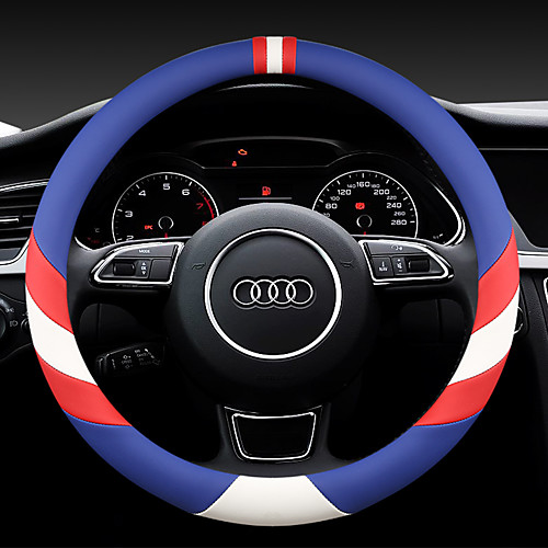 

Steering Wheel Covers Carbon Fiber Black / Blue / Yellow / Black / Red For universal General Motors All years