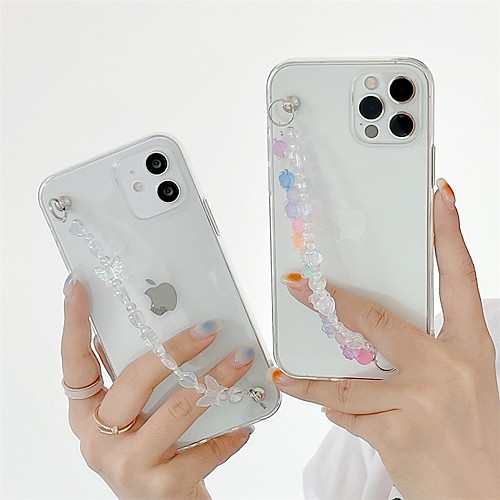 

Phone Case For Apple Back Cover iPhone 12 Pro Max 11 SE 2020 X XR XS Max 8 7 Shockproof Dustproof Transparent TPU