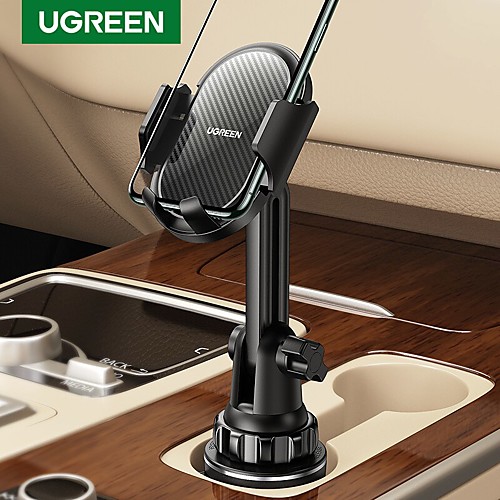 

UGREEN Phone Holder Stand Mount Car Car Holder Cupula Type Adjustable Aluminum Alloy ABS Phone Accessory iPhone 12 11 Pro Xs Xs Max Xr X 8 Samsung Glaxy S21 S20 Note20