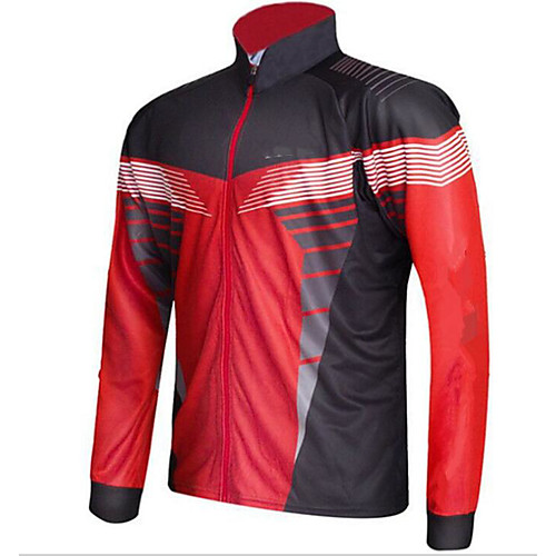

CAWANFLY Men's Fishing Jacket Outdoor Long Sleeve UPF50 Quick Dry Waterproof Zipper Breathable UV Protection Jacket Top Autumn / Fall Spring Summer Athleisure Fishing Camping & Hiking Dark Grey Red